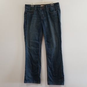 Vintage Vigoss Jeans bootcut avec poches ornées de bleu denim 26 po
